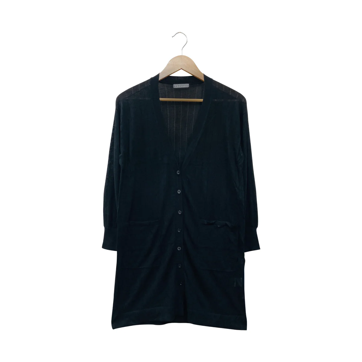 Women's Lightweight V-neck Long Sleeve Thin Sweater - Image 3