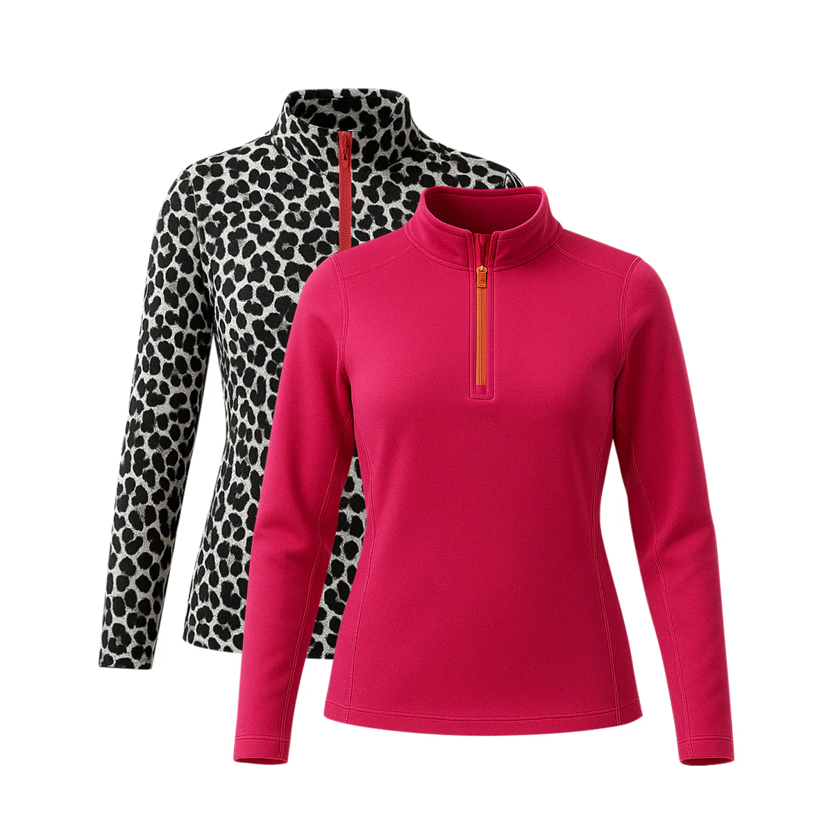 Girls Long Sleeve Zip Pullover Sweatshirt Activewear