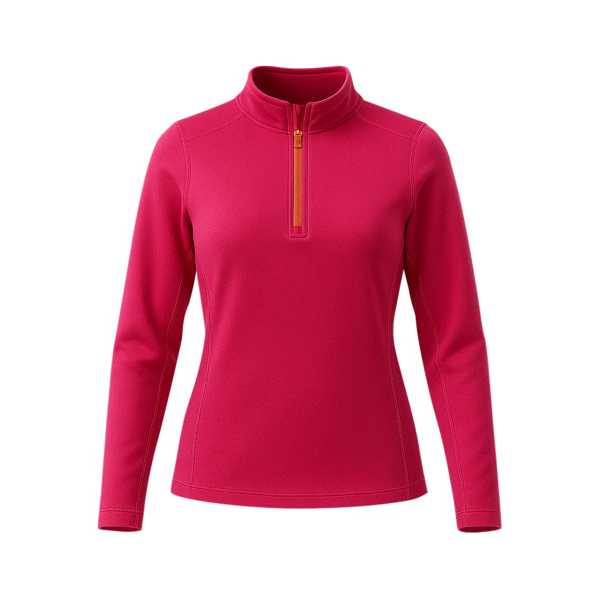 Girls Long Sleeve Zip Pullover Sweatshirt Activewear - Image 13