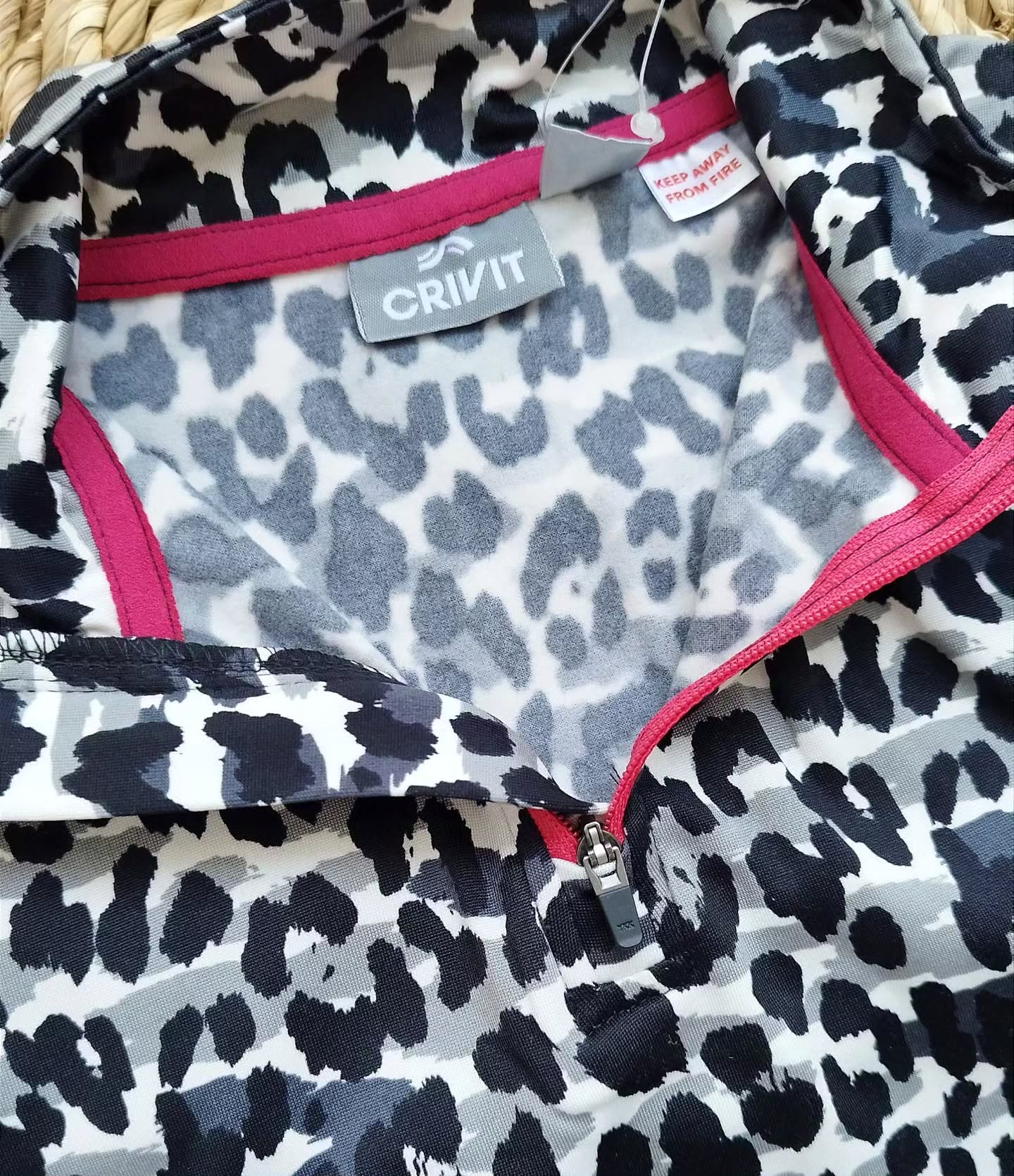 Girls Long Sleeve Zip Pullover Sweatshirt Activewear - Image 4