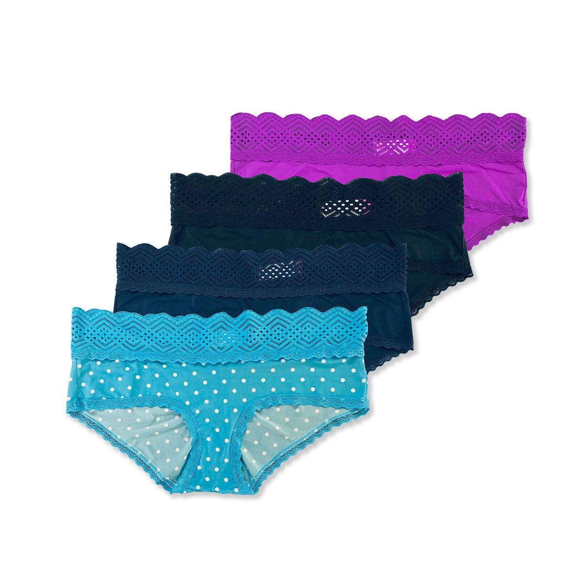 Women's Mid Rise Microfiber Hipster Panty - Image 3