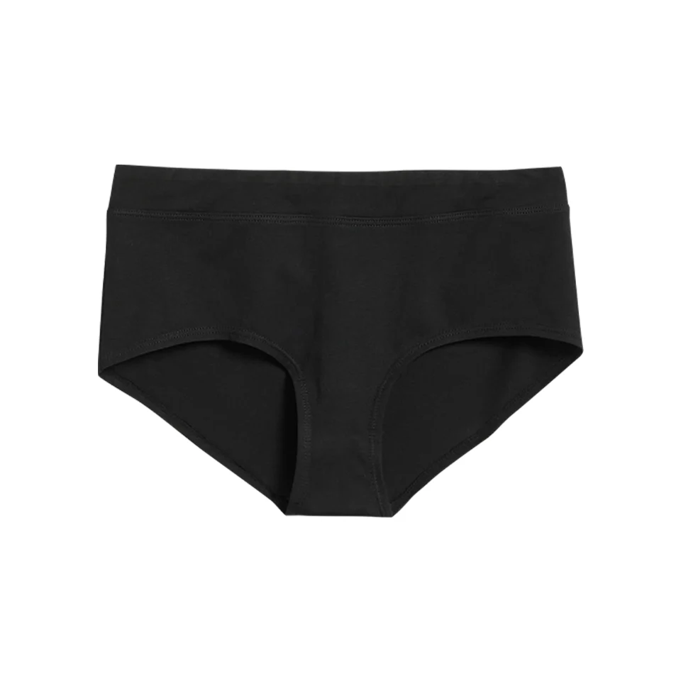 Womens Mid Rise Wide Waistband Hipster Cotton Brief Panty - Image 17