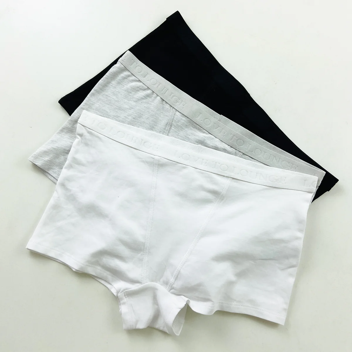 Women's Mid Waist Cotton Boxer Brief Panty - Image 16