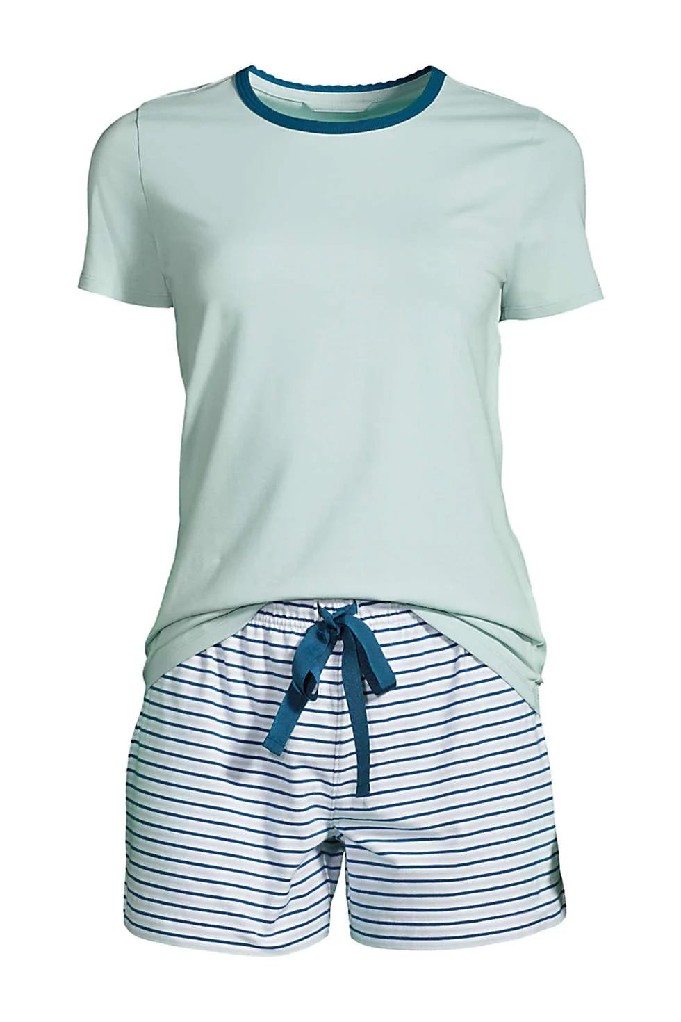 Womens Multicolor Plus Size Casual Summer Cotton Shorts - Image 6