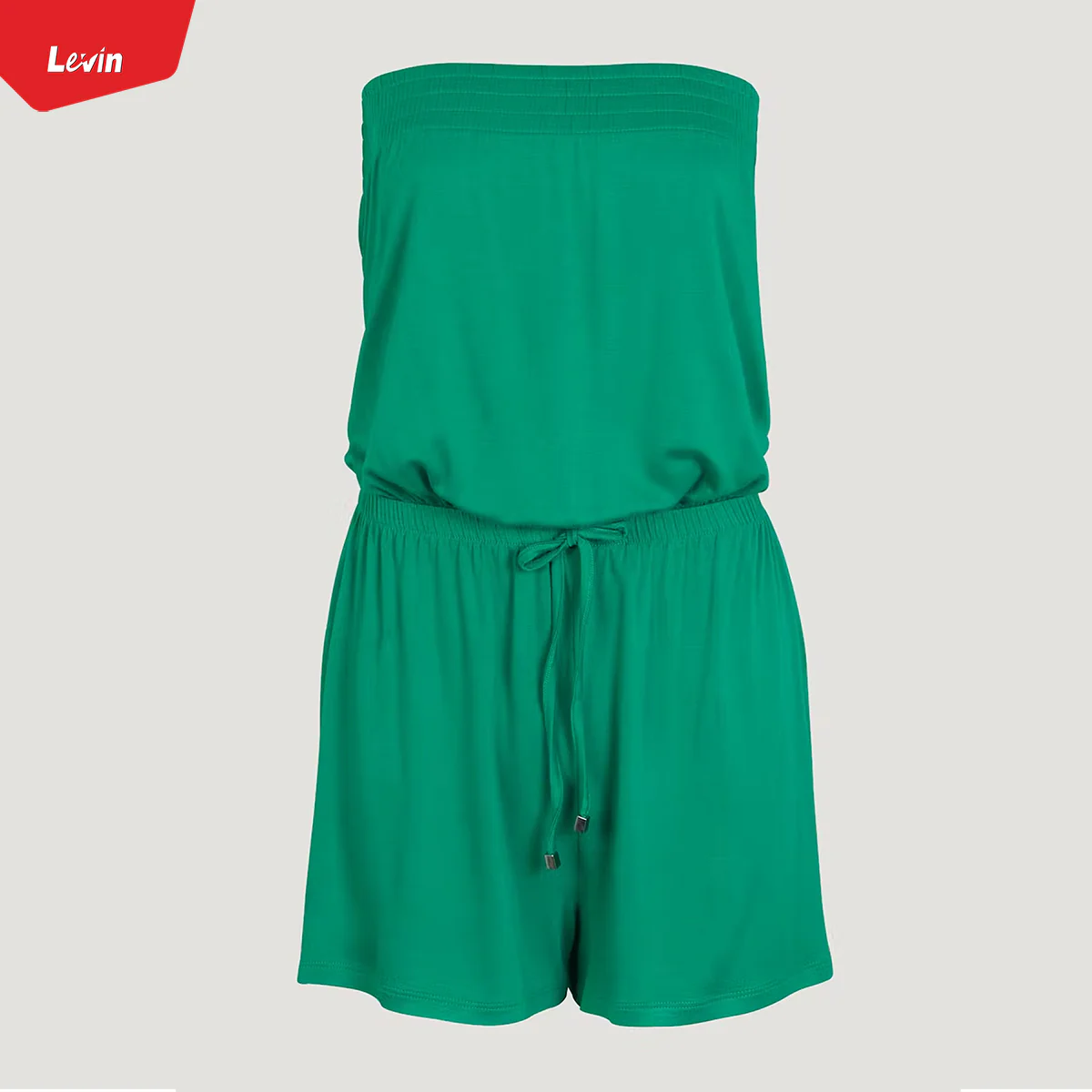 Womens Off Shoulder Jumpsuit Casual Tube Top - Image 3