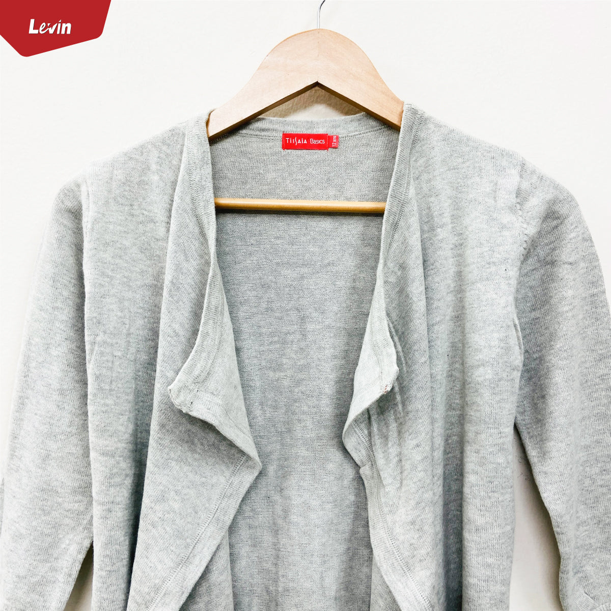 Girl's Open Front Cardigan Sweater - Image 4