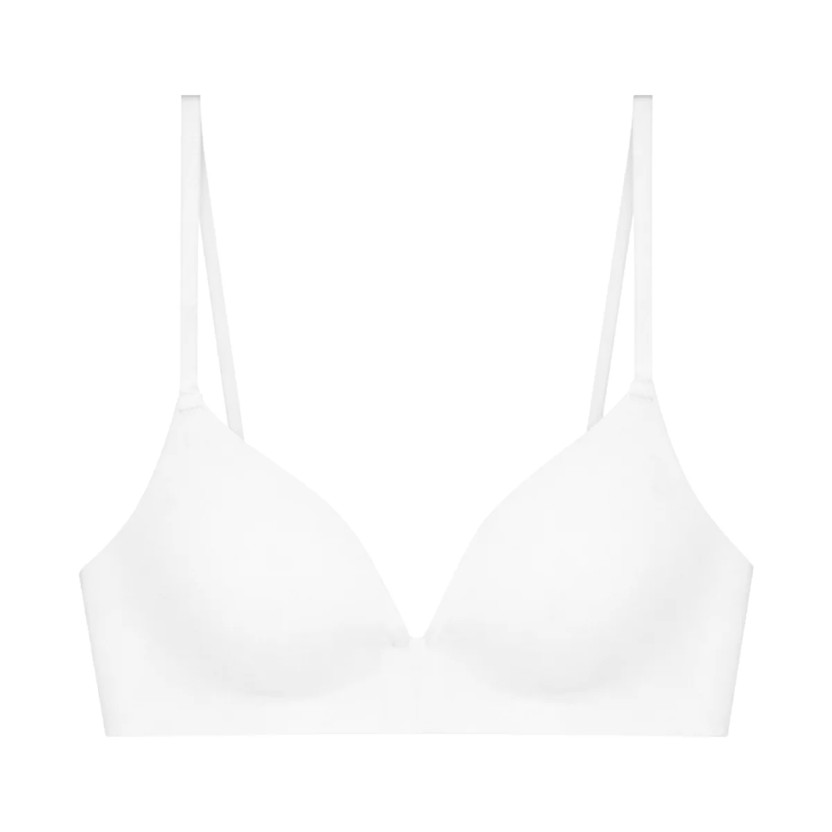 Womens Organic Cotton Padded Soft-Cup Adjustable Straps Bra - Image 13