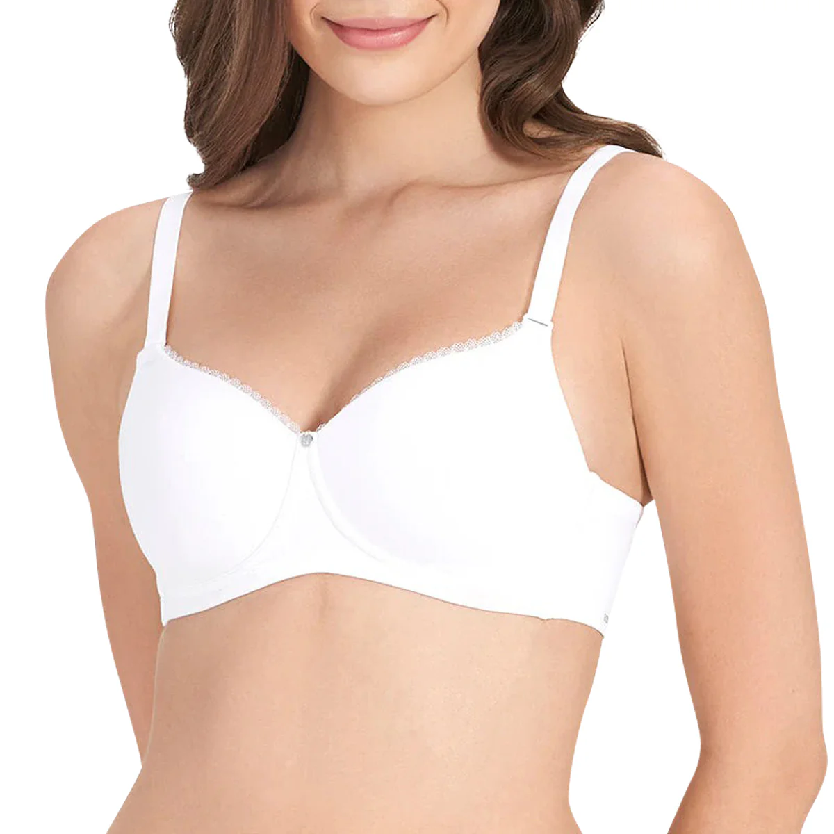 Womens Padded Non-Wired Cotton T-Shirt Bra - Image 18