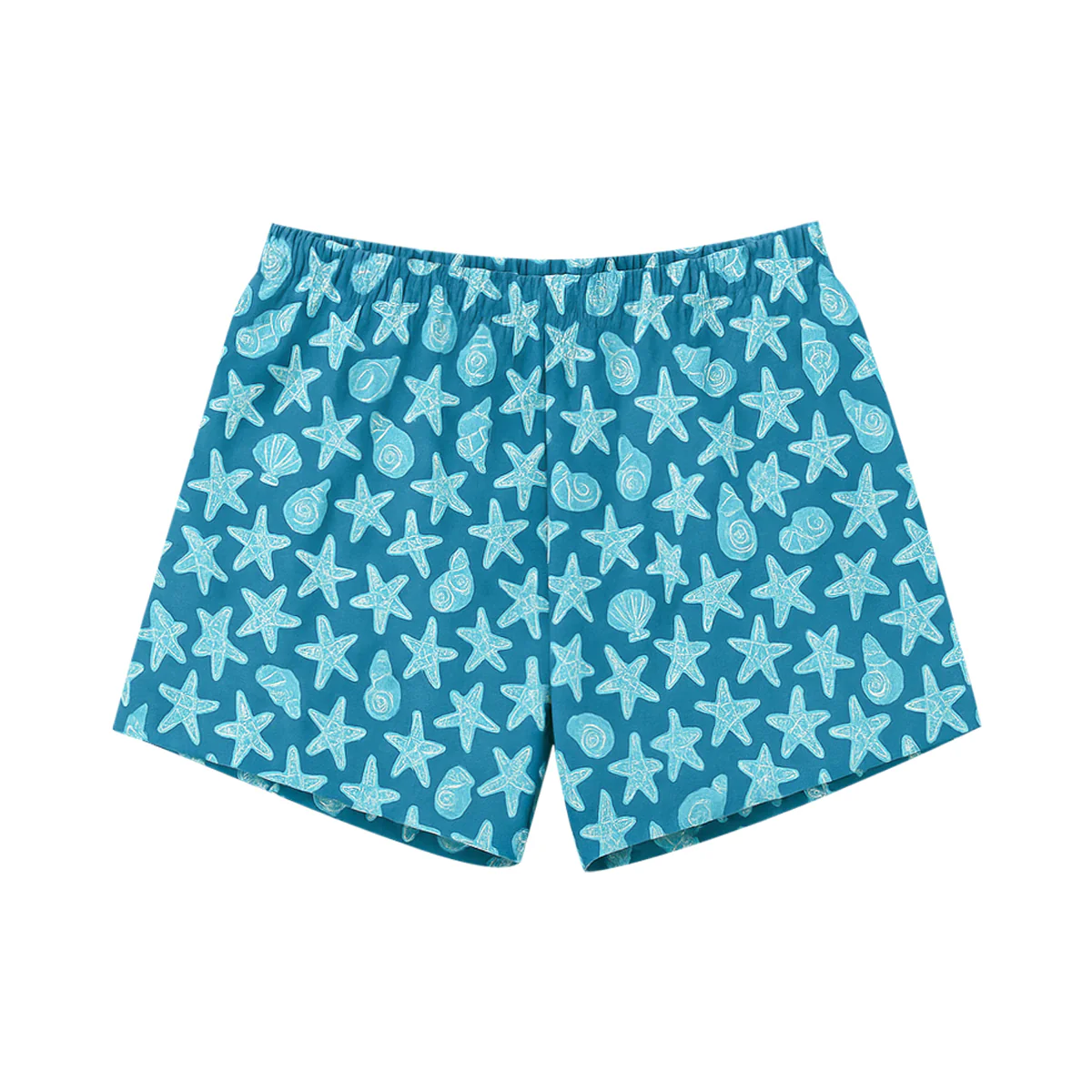 Womens Premium Cotton Printed Shorts - Image 9