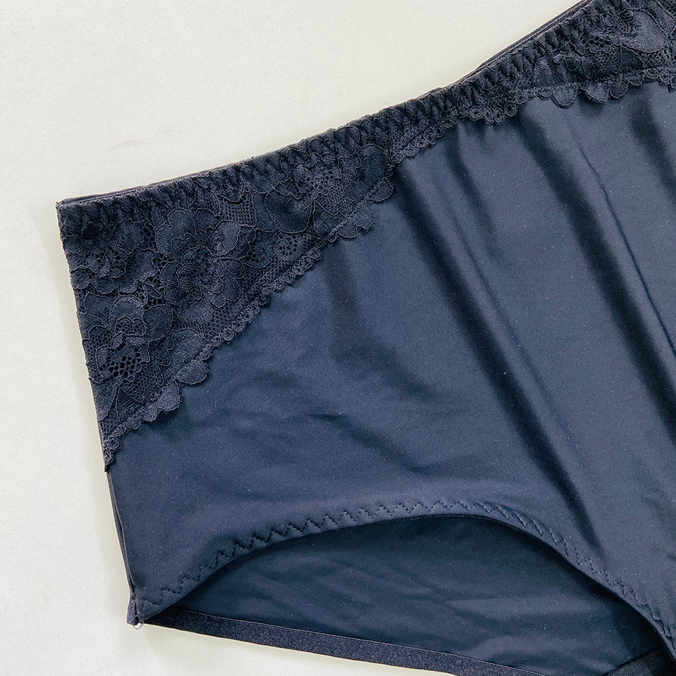 Womens Premium High Waisted Lace Full Back Cover Panty - Image 6