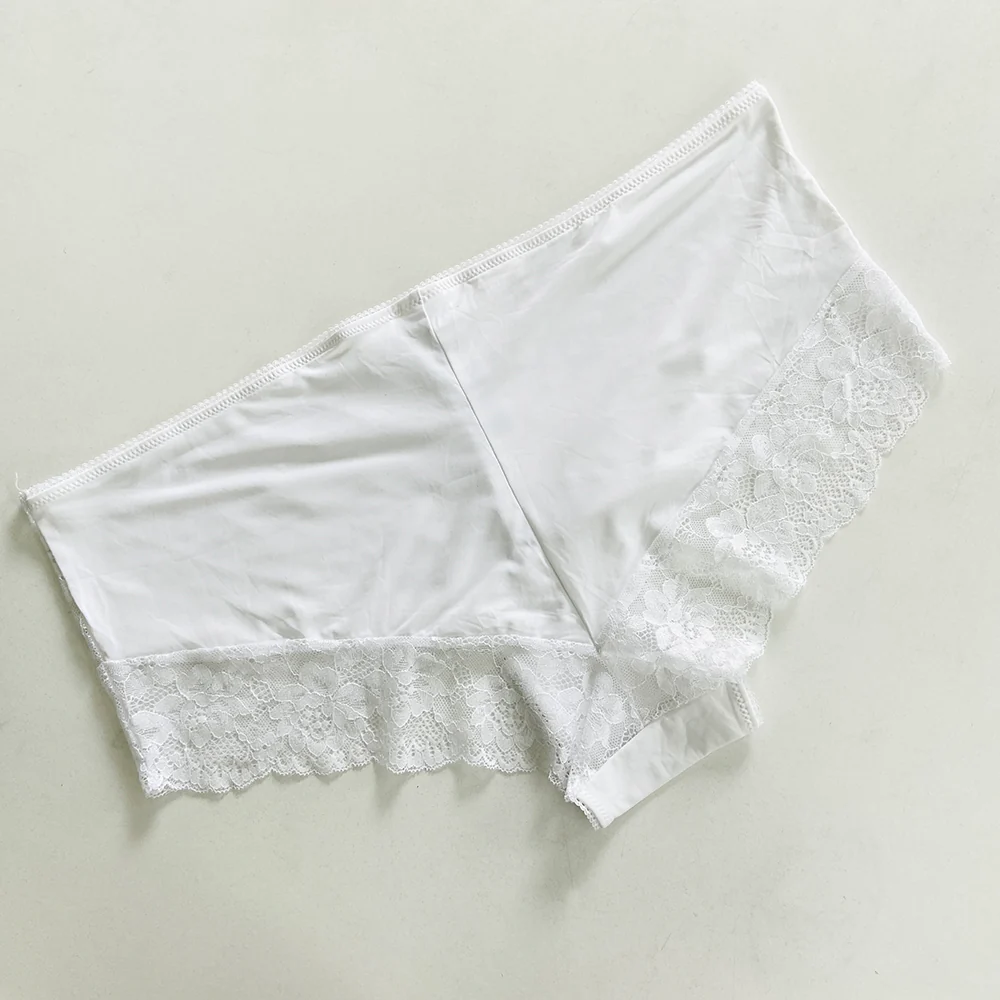 Womens Premium Lace Front Hipster Brief Panty - Image 3