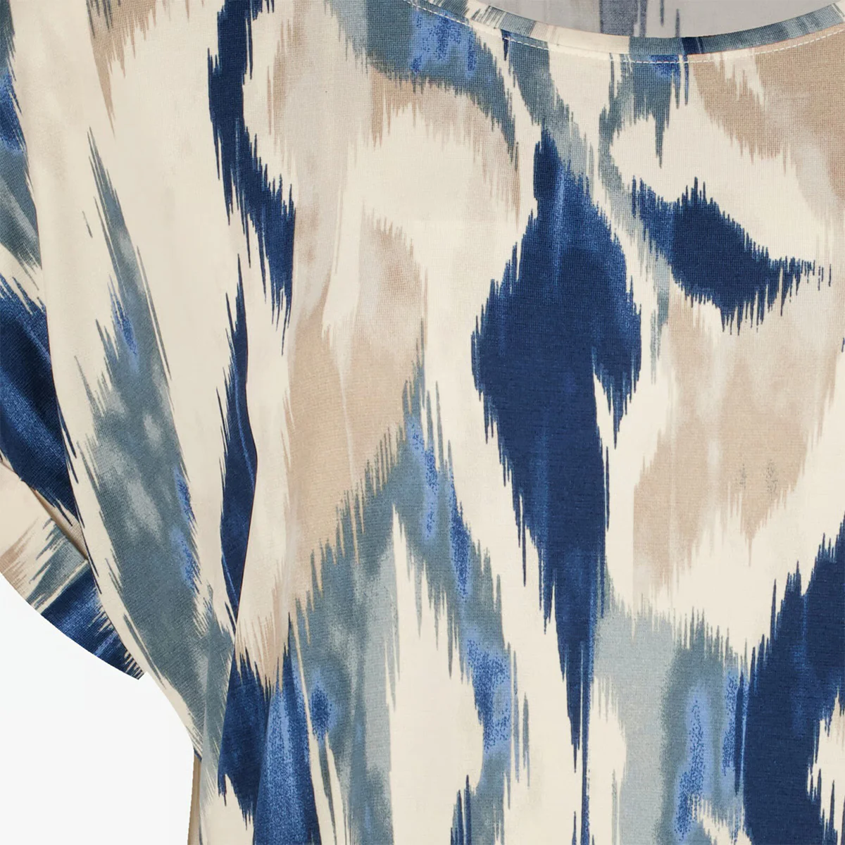 Womens Printed Short Sleeve Round Neck T-Shirt - Image 7