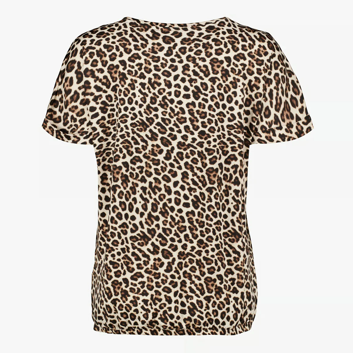 Womens Printed Short Sleeve Round Neck T-Shirt - Image 3