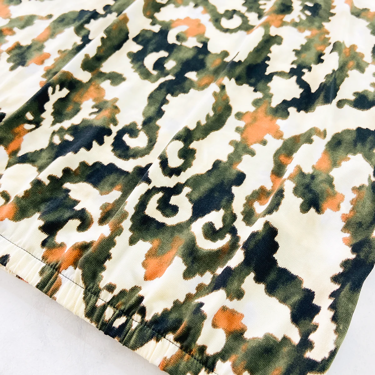 Womens Printed Short Sleeve Round Neck T-Shirt - Image 8