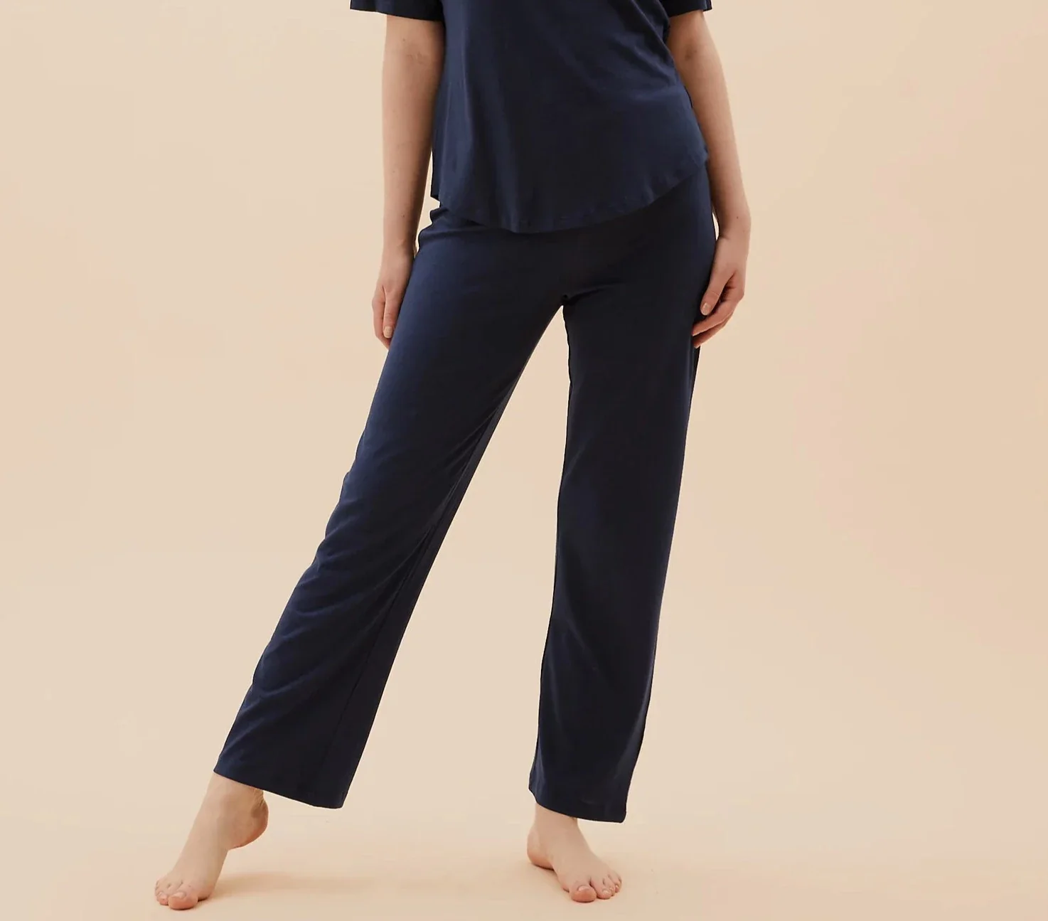 Womens Regular Fit Wide Leg Nightwear Pajama - Image 22