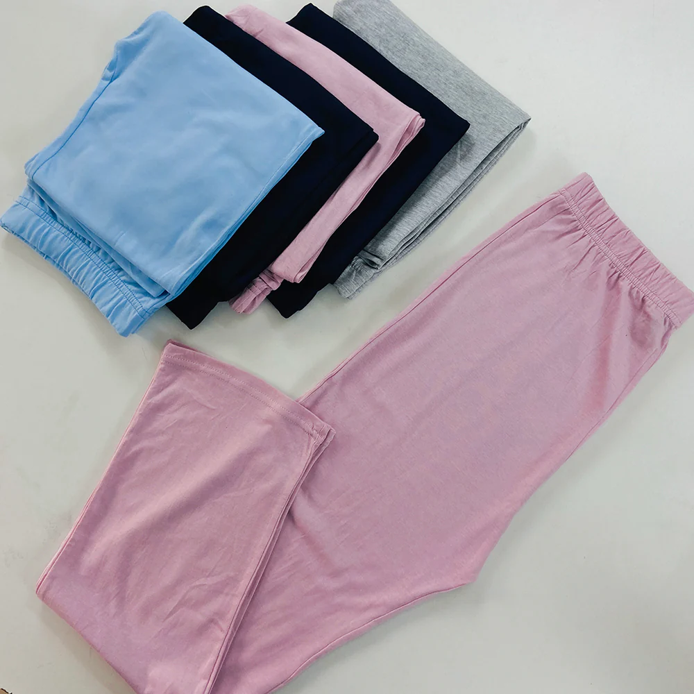 Womens Regular Fit Wide Leg Nightwear Pajama - Image 3