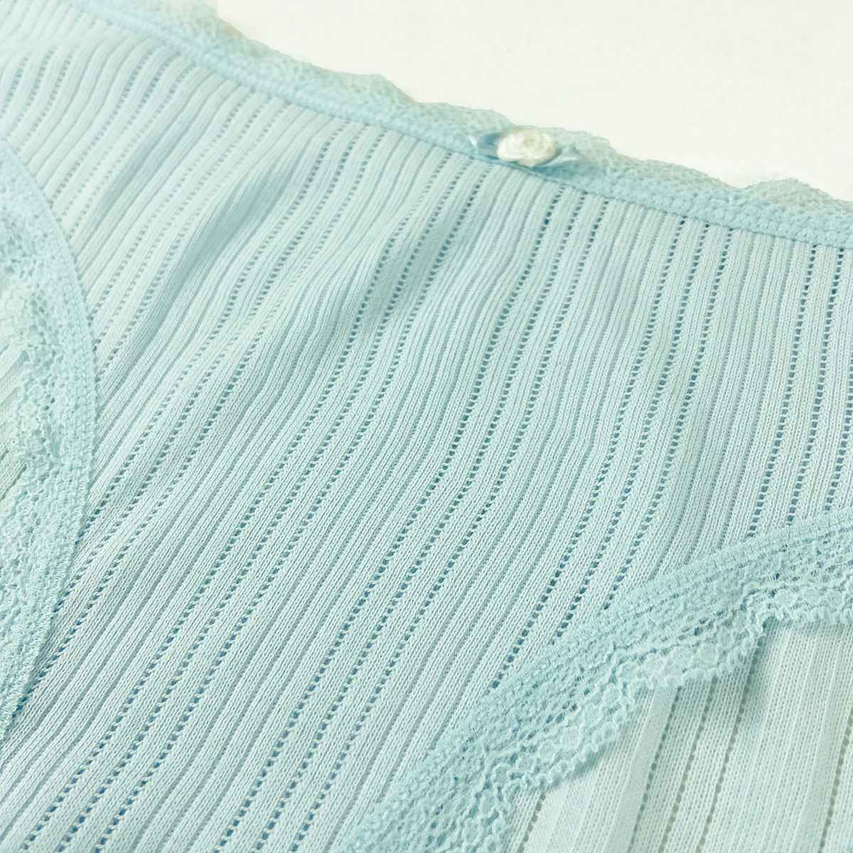 Womens Ribbed Cotton Panty - Image 13