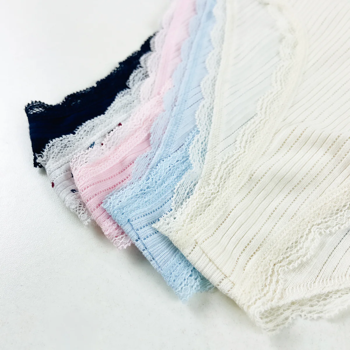 Womens Ribbed Cotton Panty - Image 4