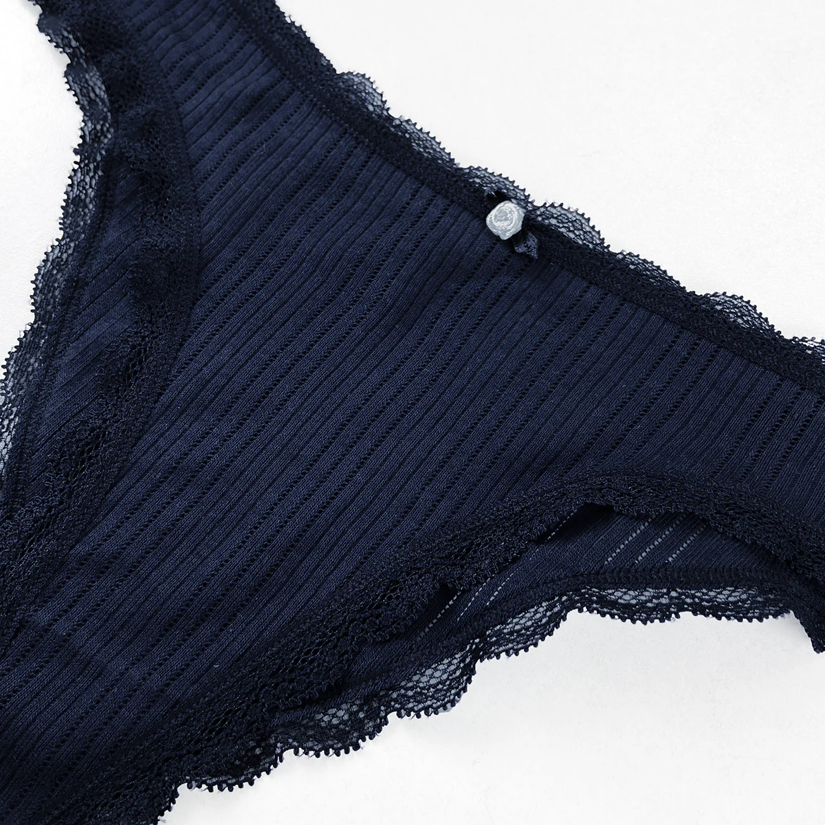 Womens Ribbed Cotton Panty - Image 9