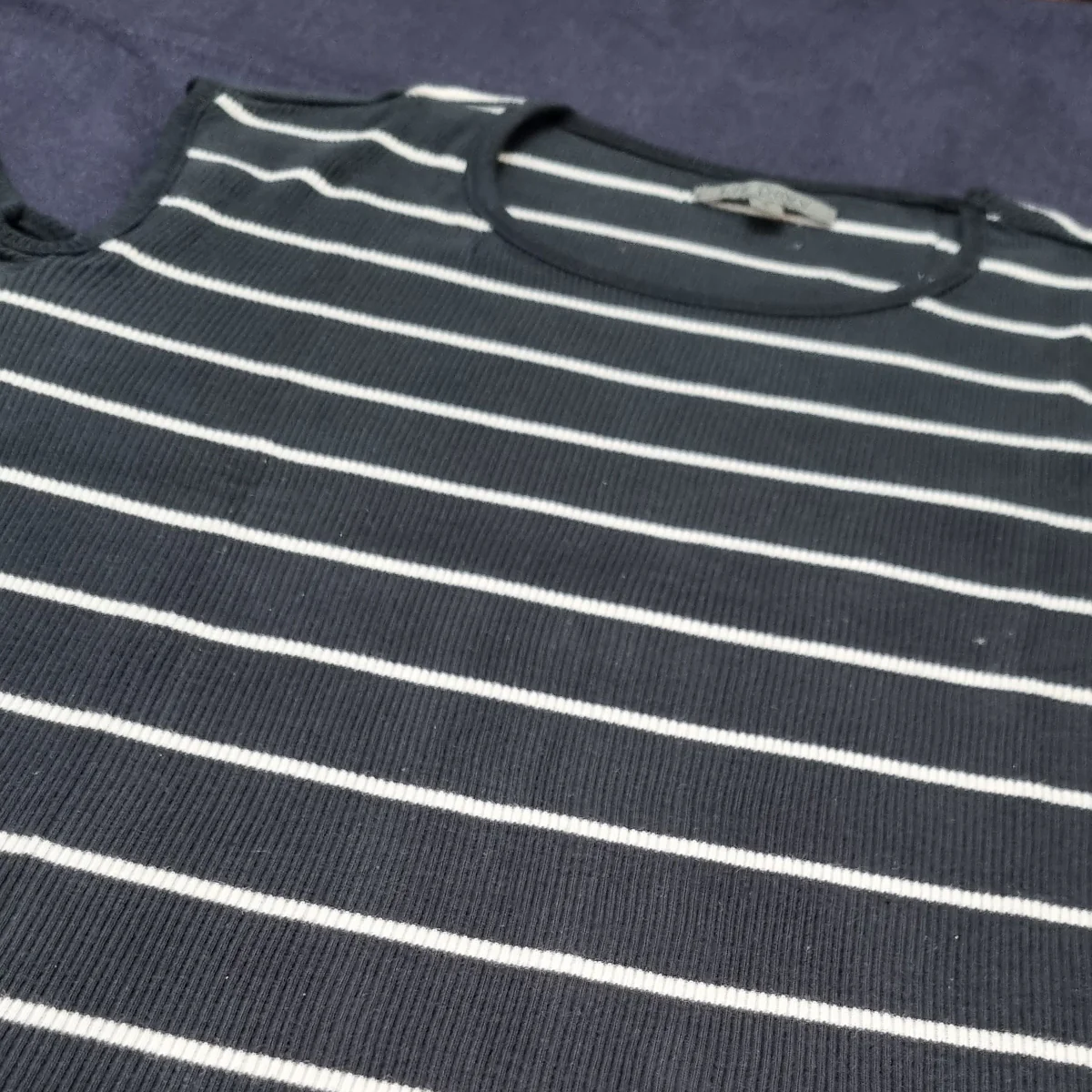 Women's Ribbed Slim Fit Crew Neck Mini length Body dress - Image 4