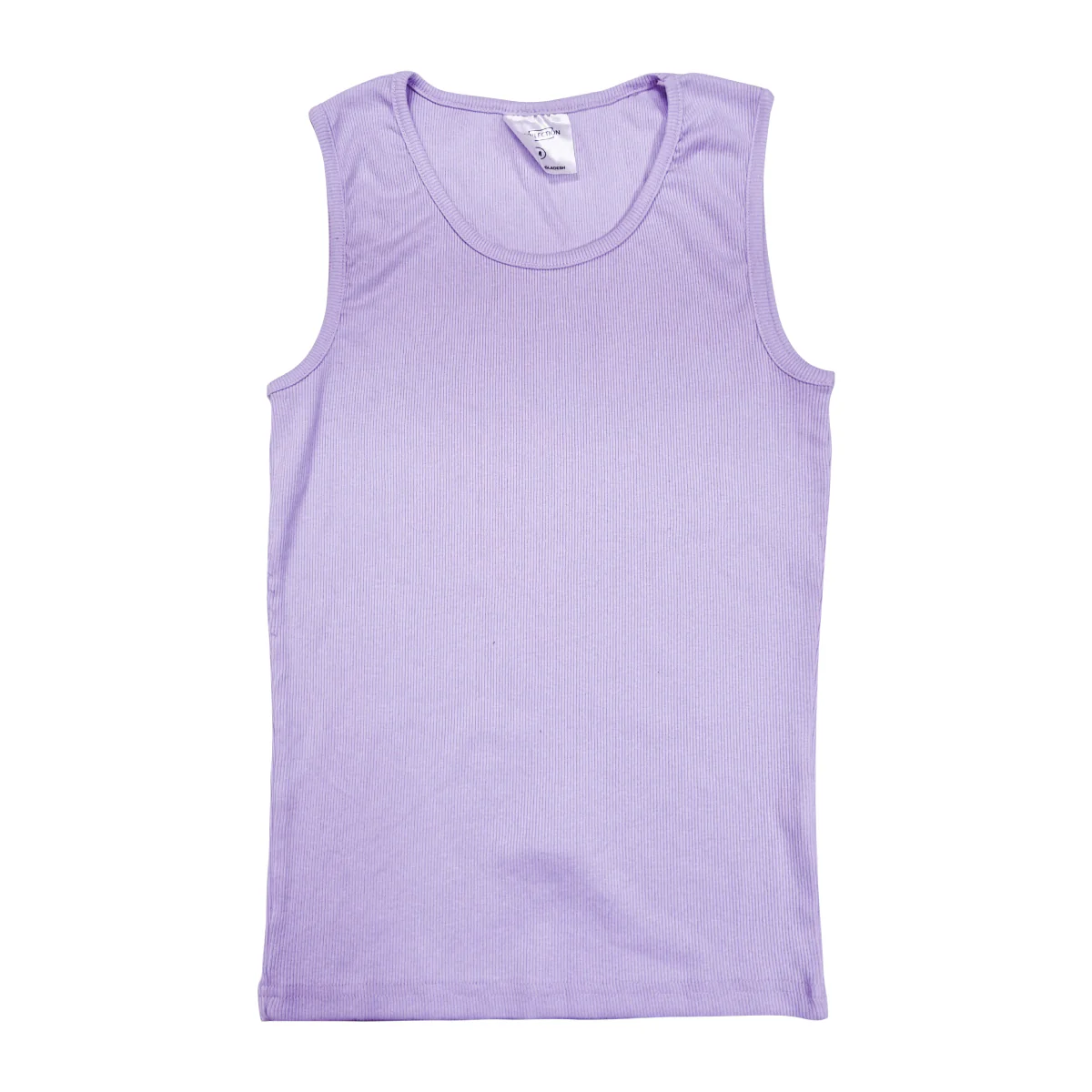 Women's Ribbed Stretch Cotton Tank Top - Image 8