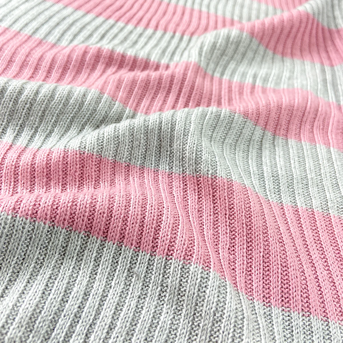 Womens Ribbed Striped Soft Knit Turtleneck Sweater - Image 12