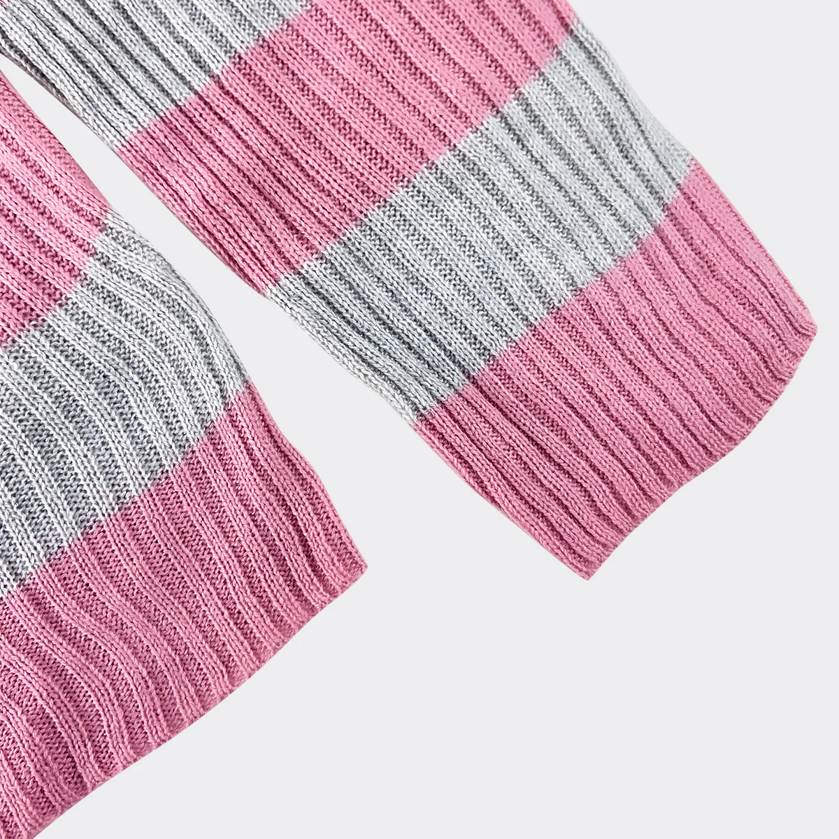 Womens Ribbed Striped Soft Knit Turtleneck Sweater - Image 13