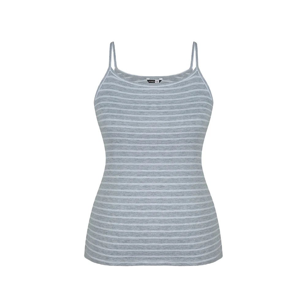 Womens Round Neck Cotton Tank Top - Image 9