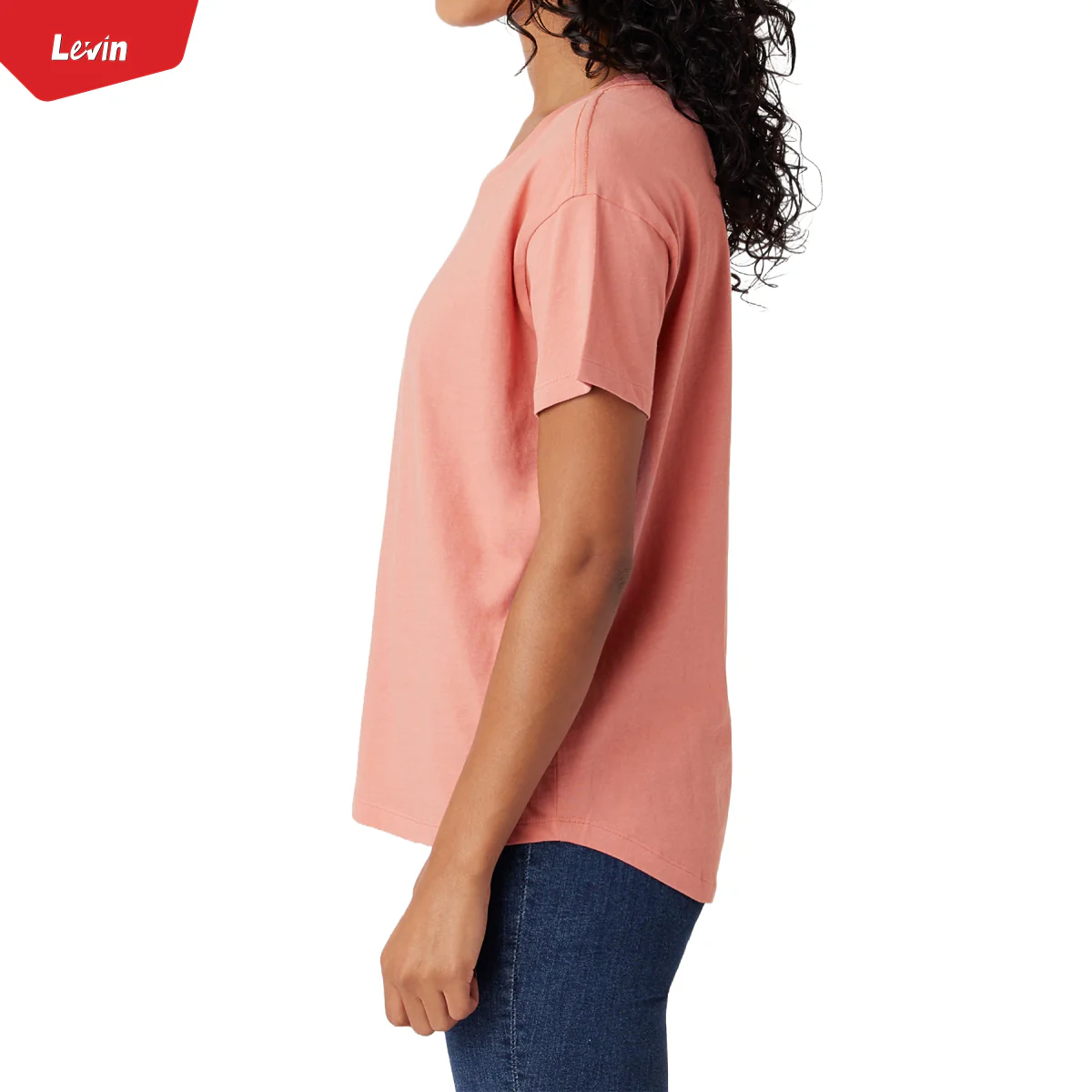 Womens Round Neck Short Sleeve Casual Cotton T-Shirt - Image 12