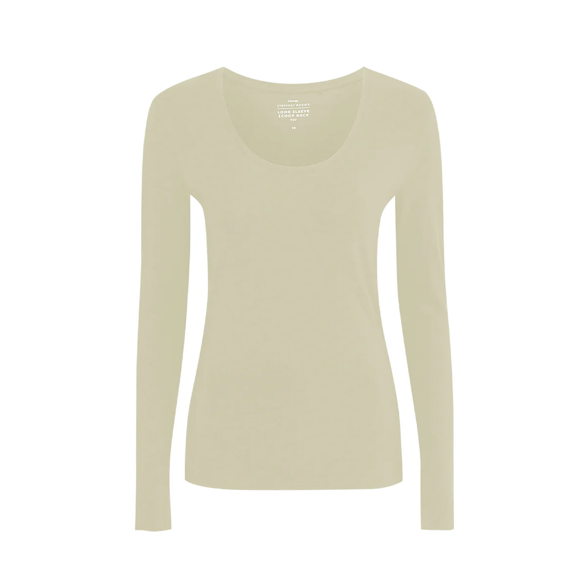 Womens Scoop Neck Long Sleeve Cotton Jersey T-Shirt - Image 24