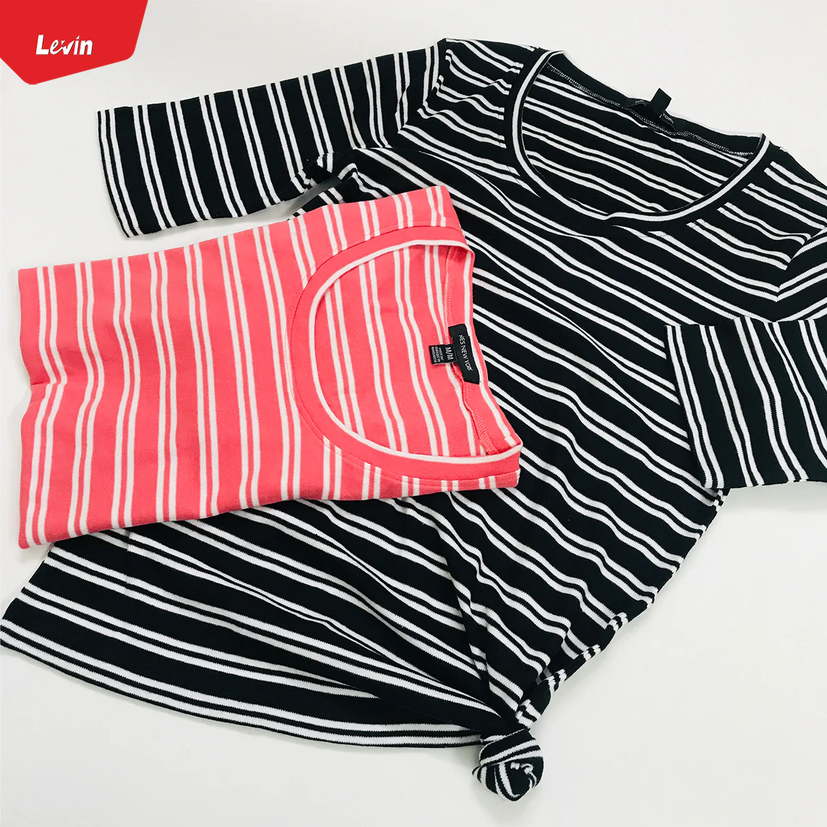 Womens scoop neck Semi Long cotton half sleeve t-shirt - Image 3