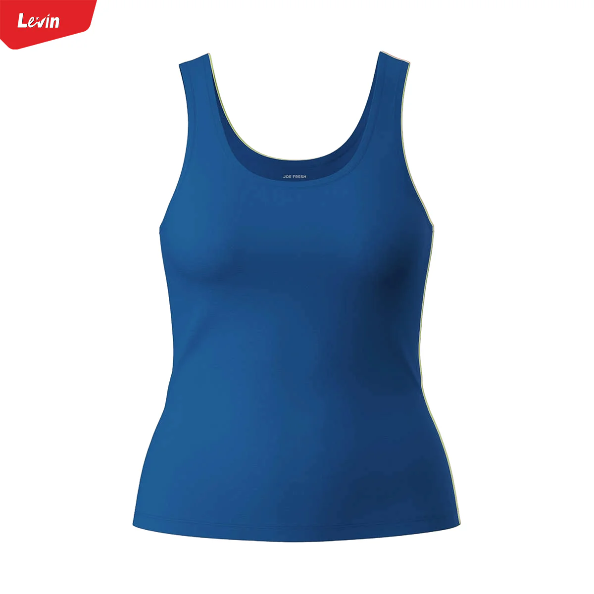 Womens Scoop Neck Organic Cotton Fitted Tank Top - Image 22