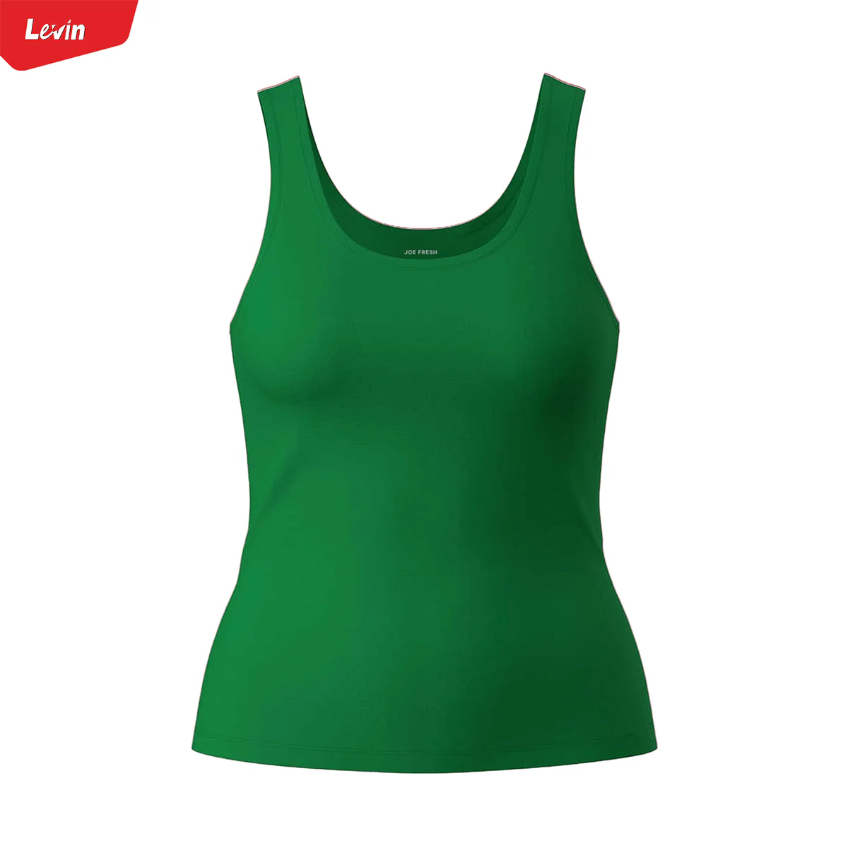 Womens Scoop Neck Organic Cotton Fitted Tank Top - Image 25