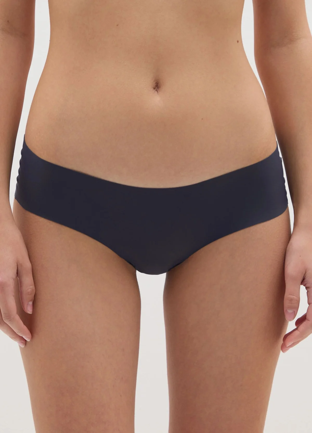 Womens Seamless Mid Rise Invisible Comfort Stretch Full Back Brief Panty - Image 18