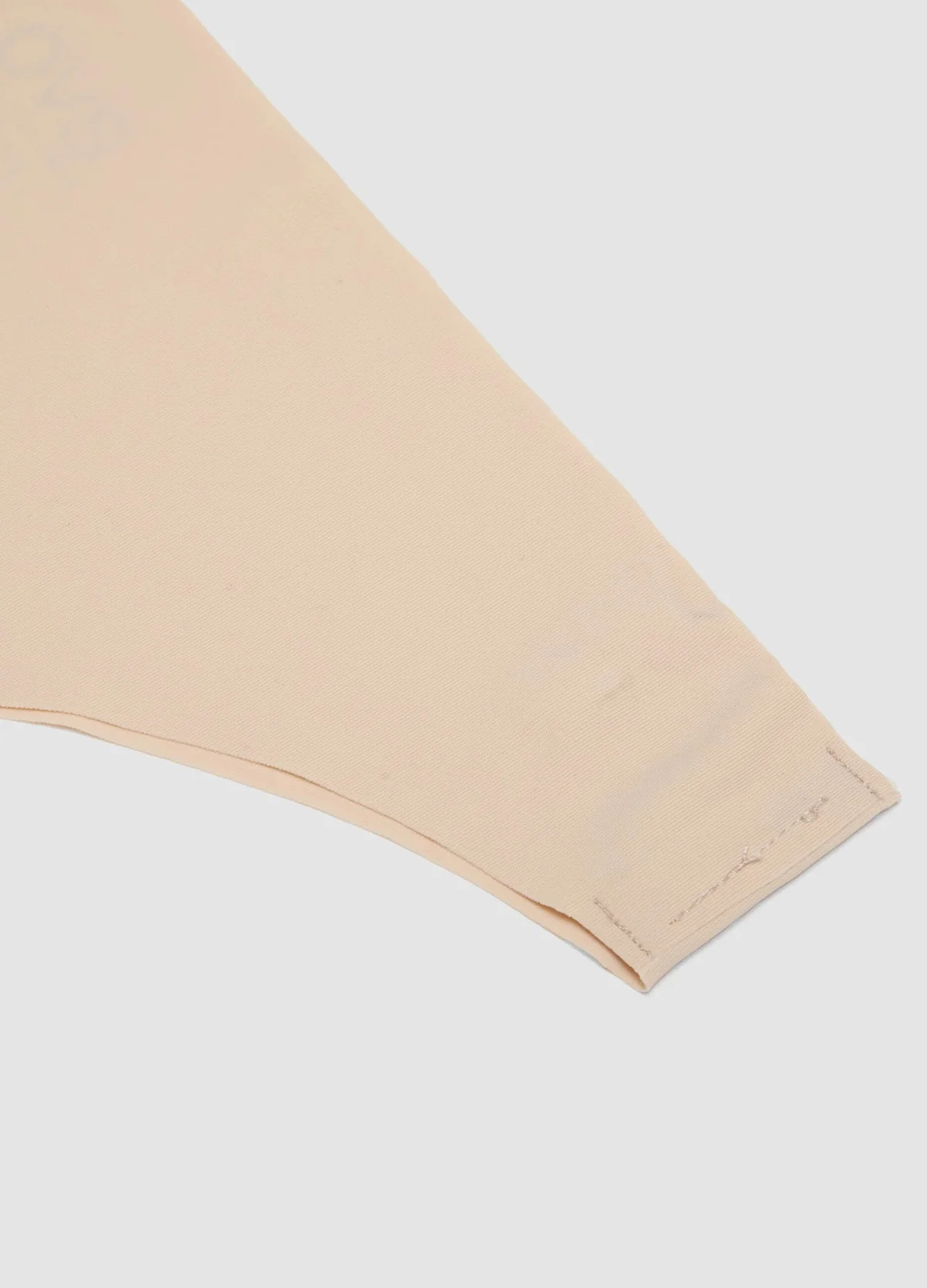 Womens Seamless Mid Rise Nylon Stretch Invisible Comfort Thong - Image 28