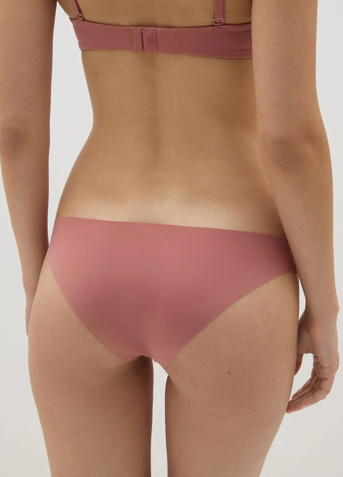 Womens Seamless Mid Rise Stretch Invisible Comfort Brief Panty - Image 19