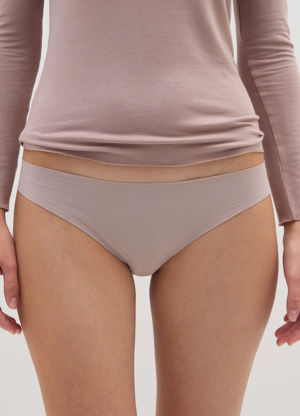 Womens Seamless Mid Rise Stretch Invisible Comfort Brief Panty - Image 21