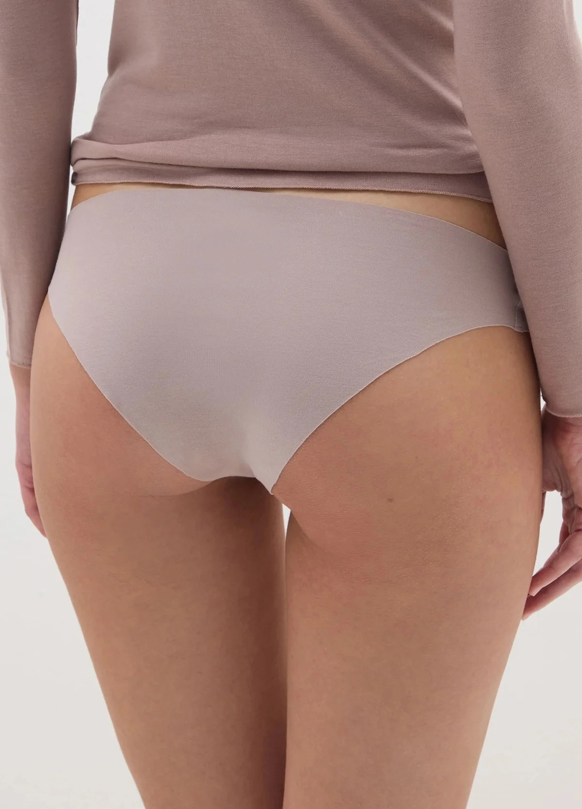 Womens Seamless Mid Rise Stretch Invisible Comfort Brief Panty - Image 24