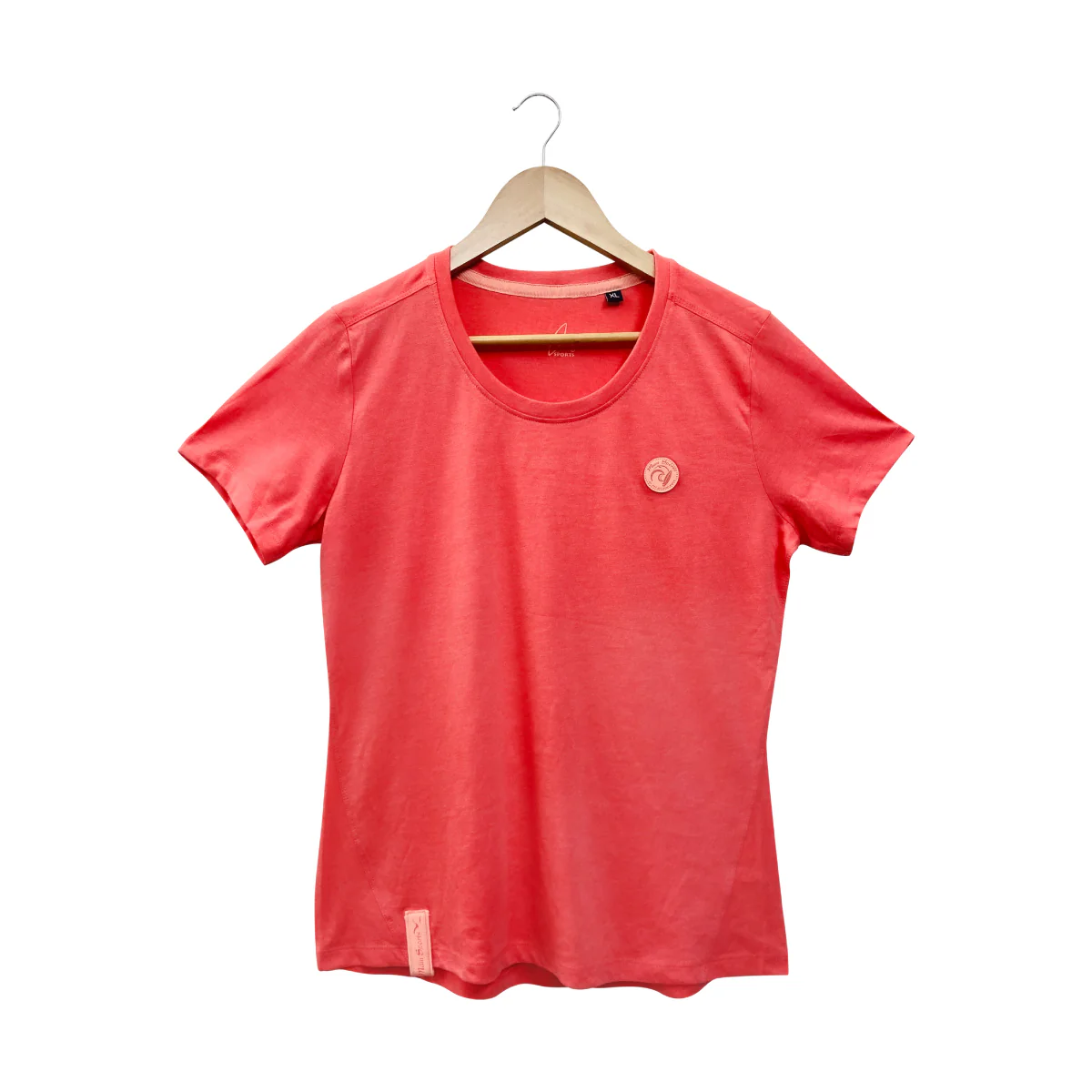 Womens Semi Long Round Neck Short Sleeve Casual Cotton T-Shirt - Image 13