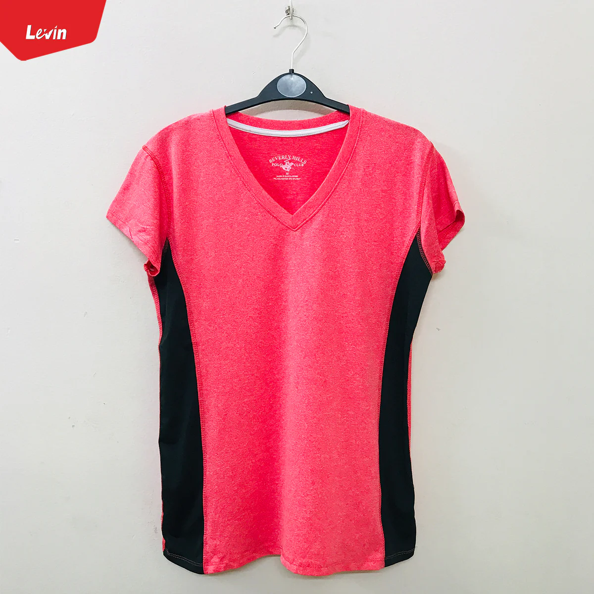 Women's Short Sleeve V-Neck Sports Gym T-Shirt - Image 6