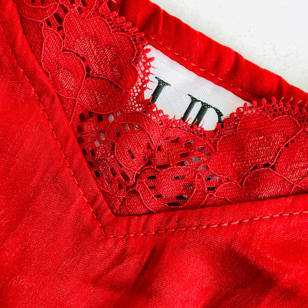 Womens Sleeveless Satin Short Loungewear Pajamas Set - Image 3