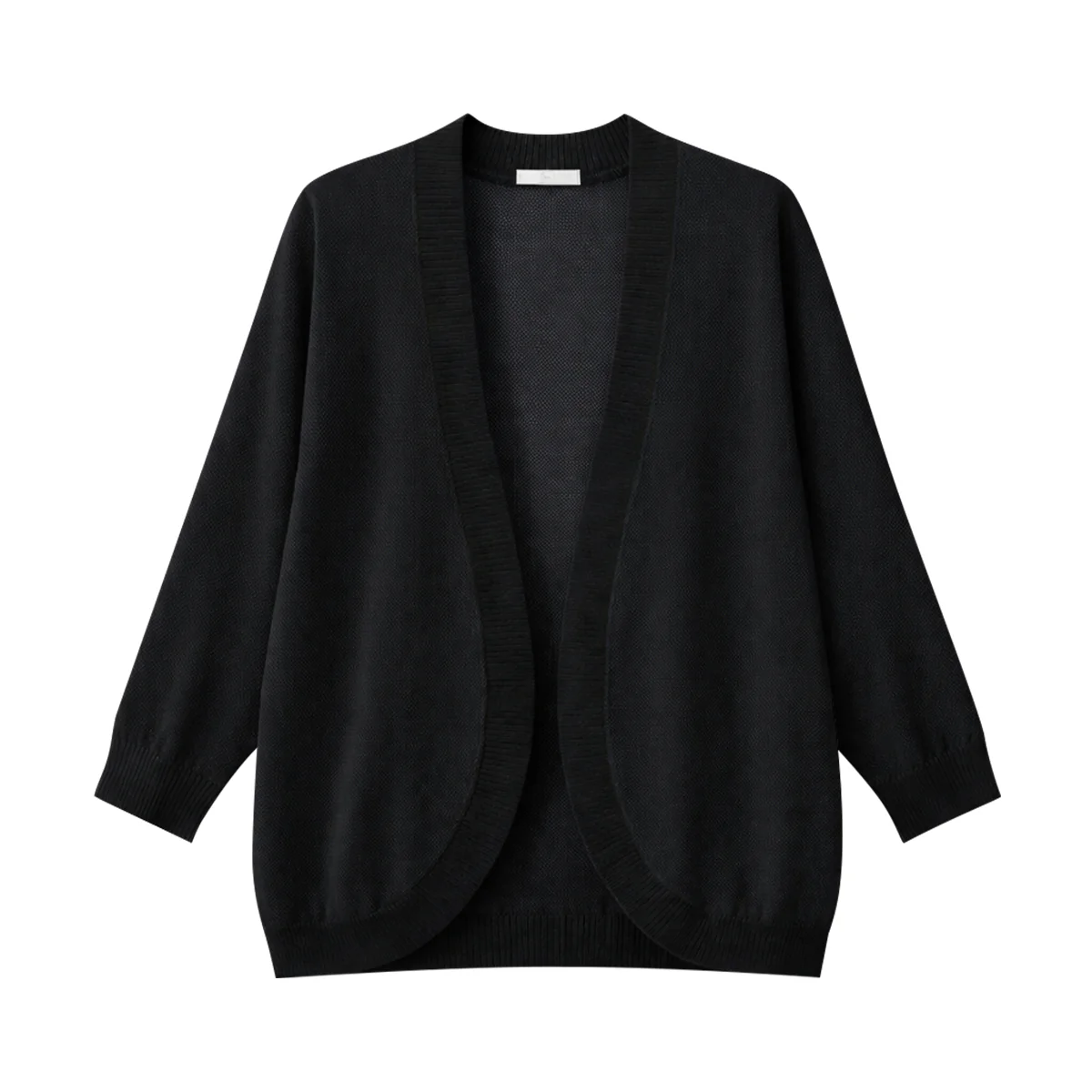Womens Soft Knit Open-Front Lightweight Long Sleeve Cardigan - Image 16