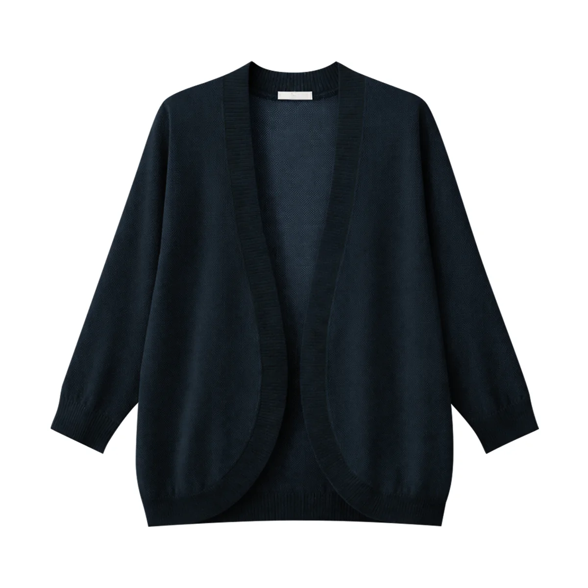 Womens Soft Knit Open-Front Lightweight Long Sleeve Cardigan - Image 17