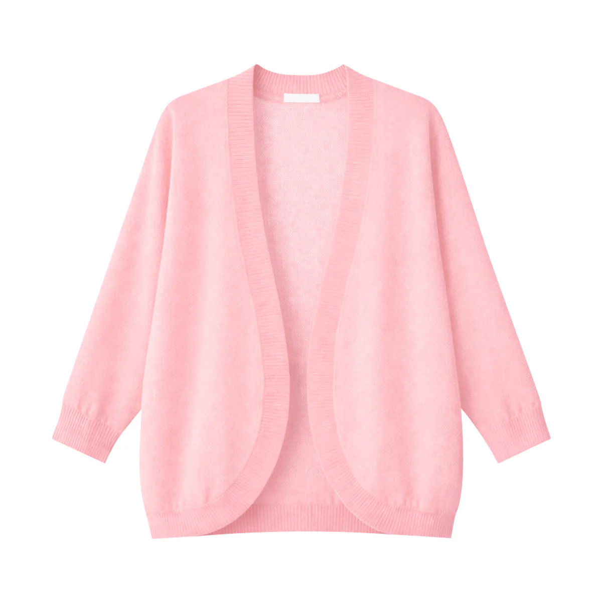 Womens Soft Knit Open-Front Lightweight Long Sleeve Cardigan - Image 18