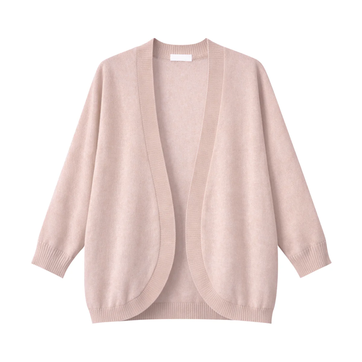Womens Soft Knit Open-Front Lightweight Long Sleeve Cardigan - Image 20