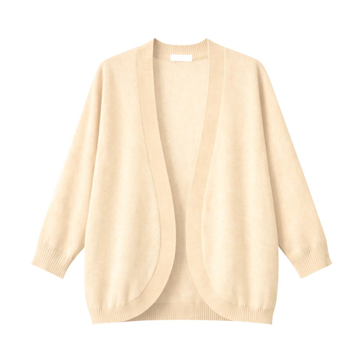 Womens Soft Knit Open-Front Lightweight Long Sleeve Cardigan - Image 21