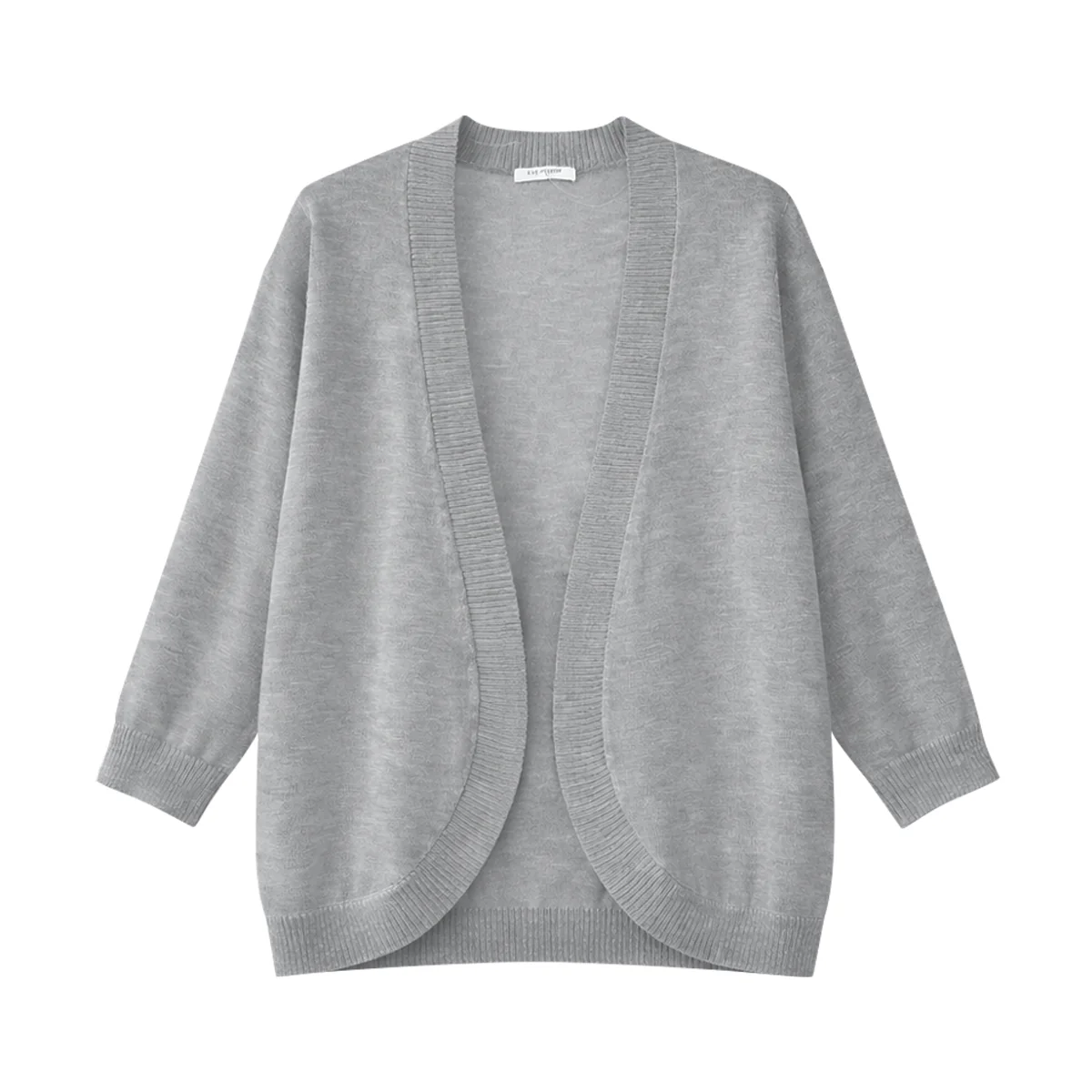 Womens Soft Knit Open-Front Lightweight Long Sleeve Cardigan - Image 23