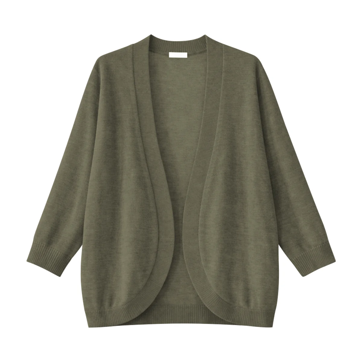Womens Soft Knit Open-Front Lightweight Long Sleeve Cardigan - Image 28
