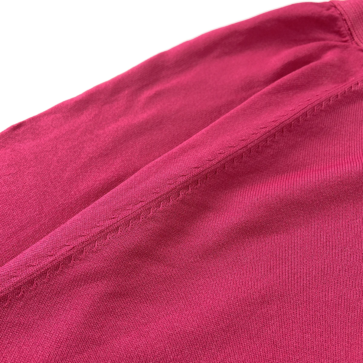 Womens Soft Knit Puff Short Sleeve Ribbed Pullover Top - Image 11