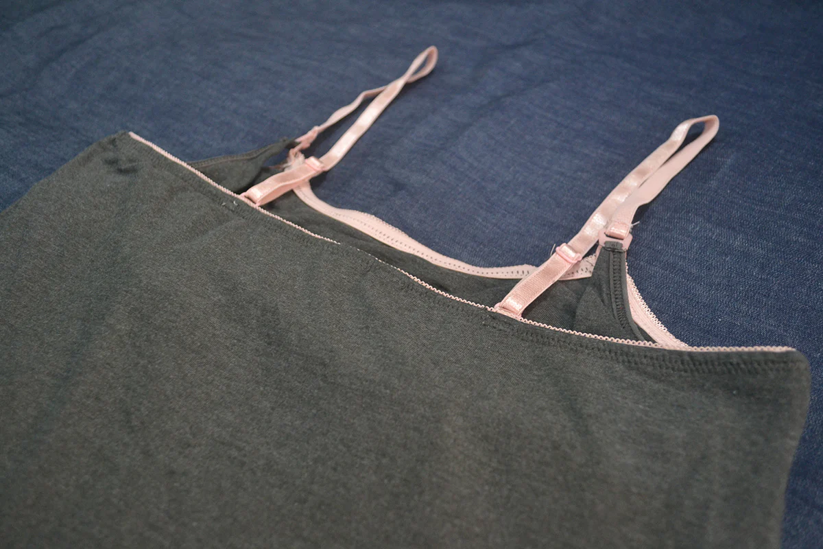 Women's Spaghetti Strap Camisole Soft Cotton Pregnancy Nursing Top - Image 10